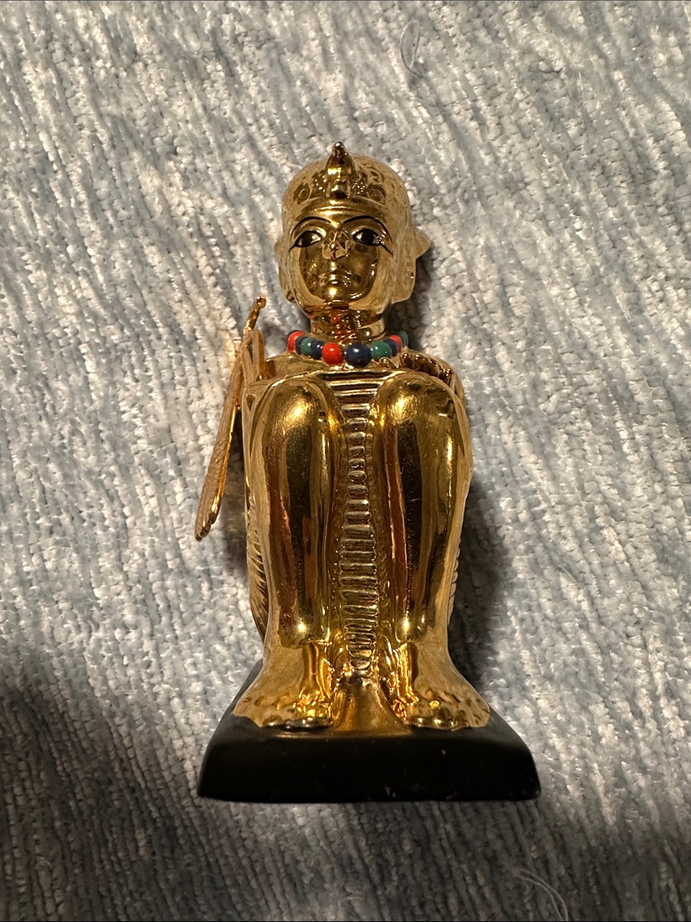 Franklin Mint “King Tut Squatting”